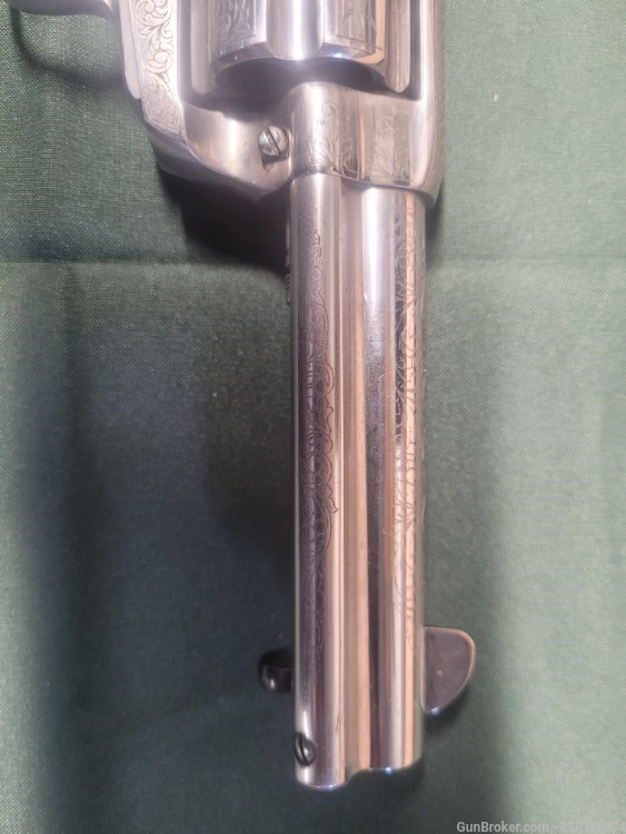 Cimmeron/Pietta 45LC SAA engraved revolver.-img-9