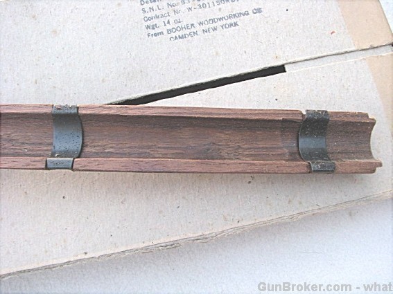 New Unissued Booher USGI 1903 Springfield Rifle Handguard-img-2
