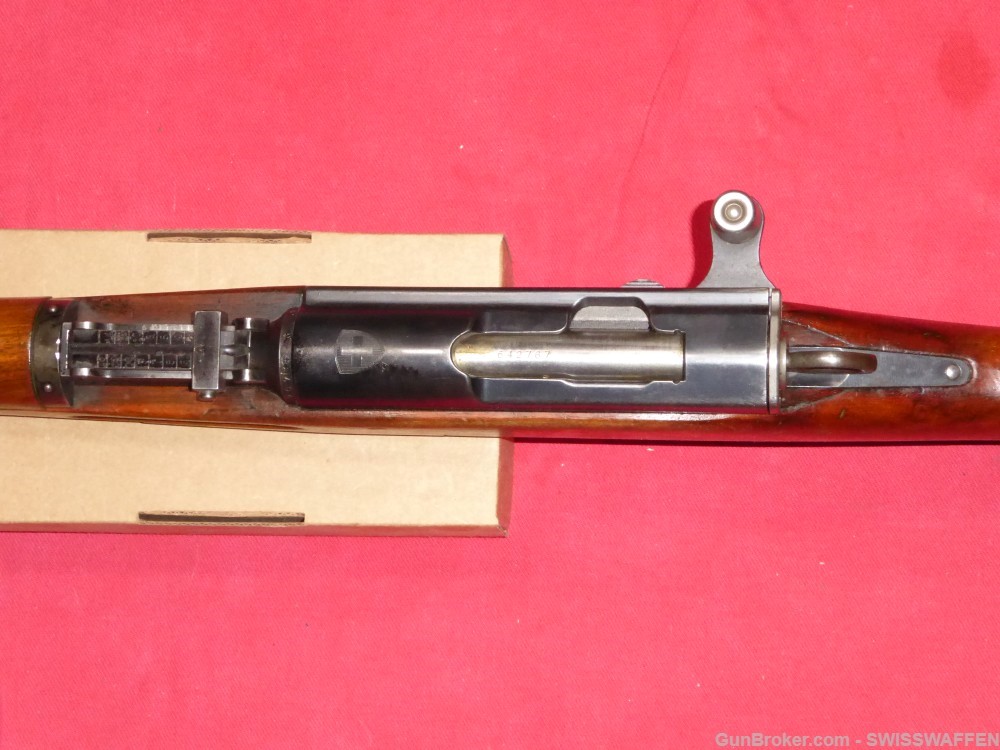 SWISS K31 SCHMIDT RUBIN MATCHING NUMBER MUZZLE 7.51mm EXCELLENT 1941-img-17