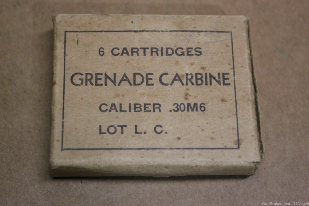 M1 Carbine Grenade Launching Blanks 6 Count-img-0