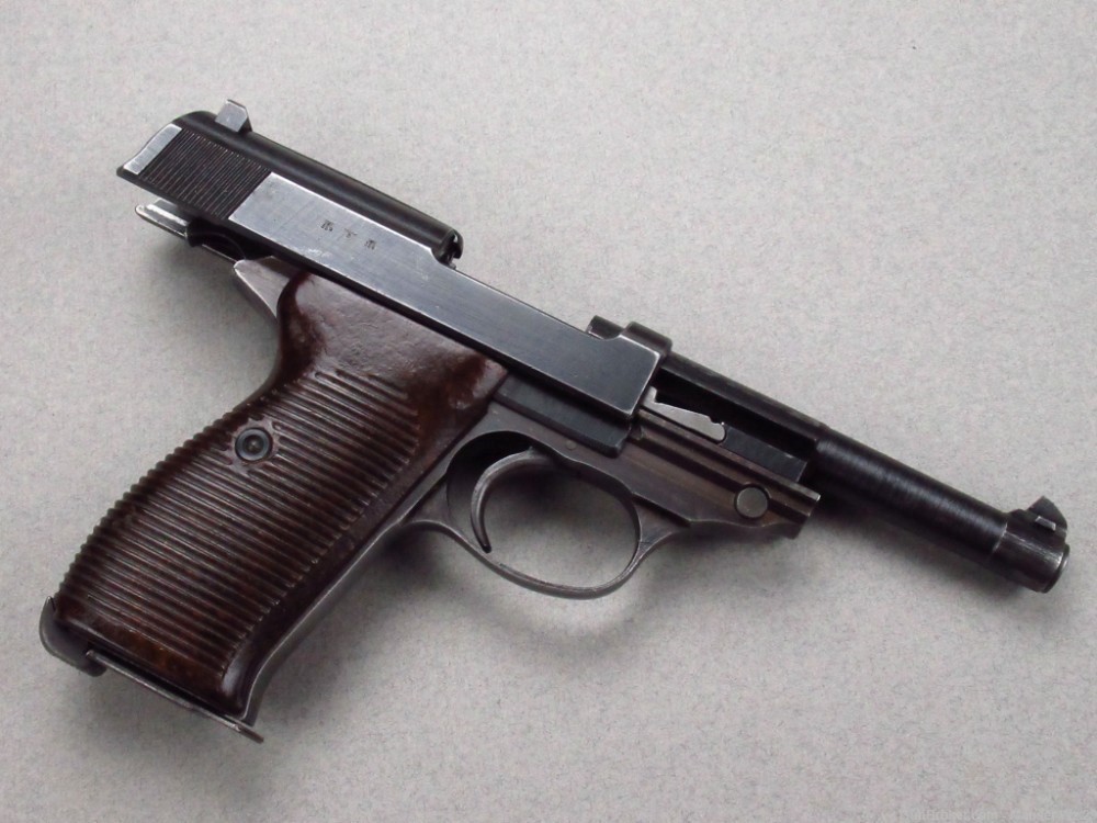 Late War 1944 WWII German Walther P38 pistol AC44 German 9mm Luger 44 ac-img-74