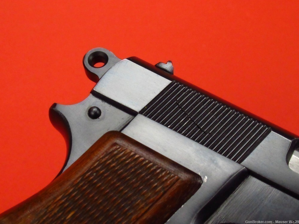 Rare 1948  Browning Hi Power Belgian pistol 9mm Luger P38 Mauser FN Herstal-img-37