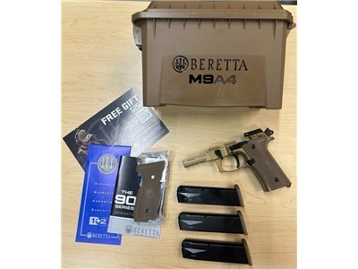 Beretta M9A4 Complete OEM Frame, Box, & Magazines DLC Trigger 92FS M9A3 M9
