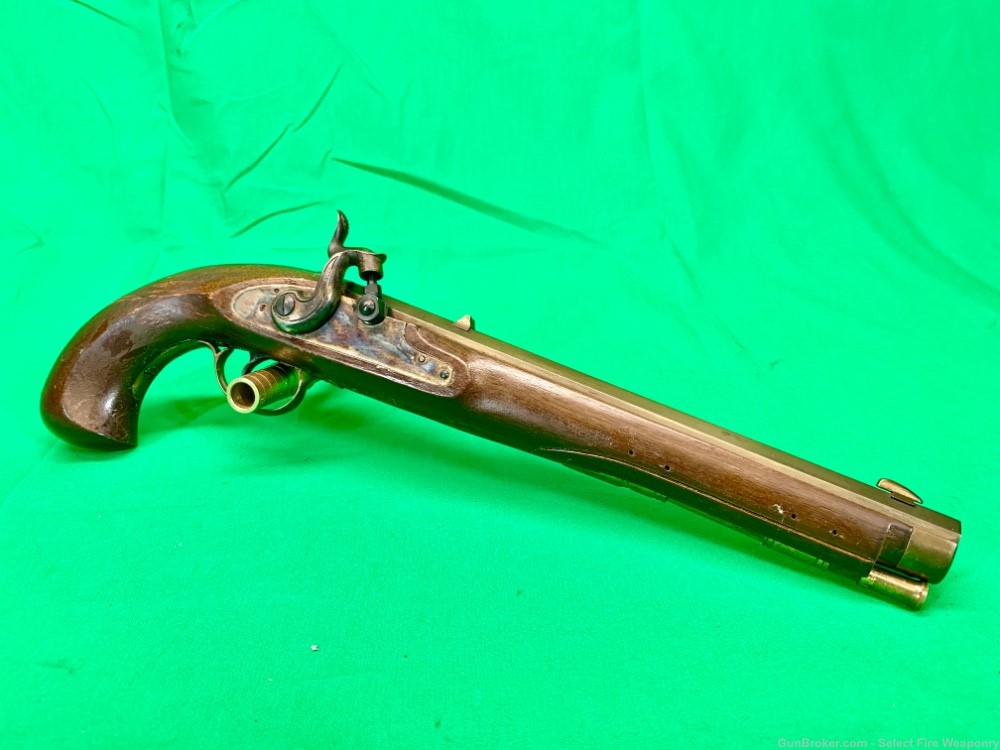 Pedersoli Kentucky Pistol Lyman import .44 cal Black Powder Dualing Pistol-img-0