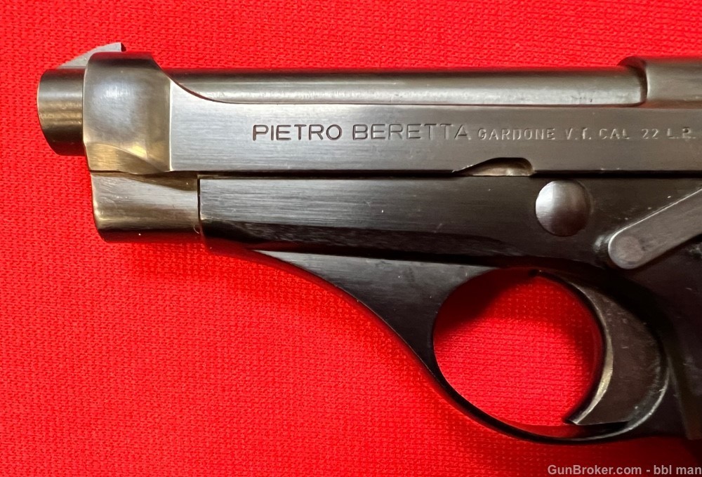 Beretta 22 LR Model 70 S 70S Pistol Excellent with Box and Manual-img-4