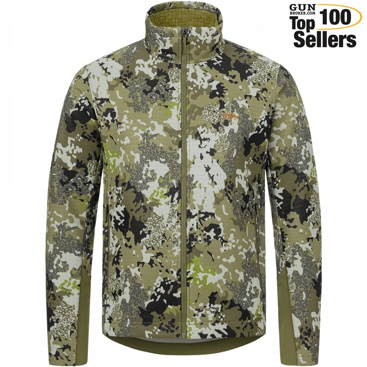 BLASER Men's Flash Midlayer Jacket, Color: Huntec Camouflage, Size: L-img-0