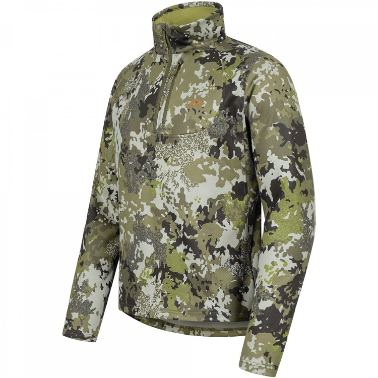 BLASER Men's Drain Halfzip, Color: Huntec Camouflage, Size: S-img-3