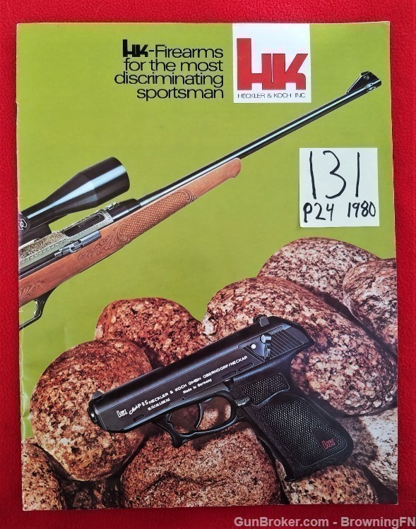 Original HK Heckler & Koch Catalog 1980-img-0