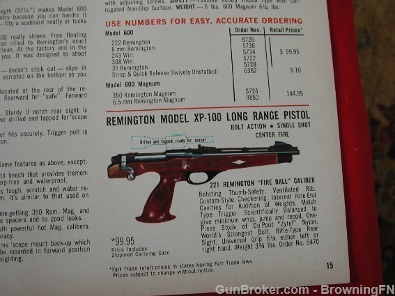 Orig Remington 1967 Catalog Model 1100 742 760-img-10