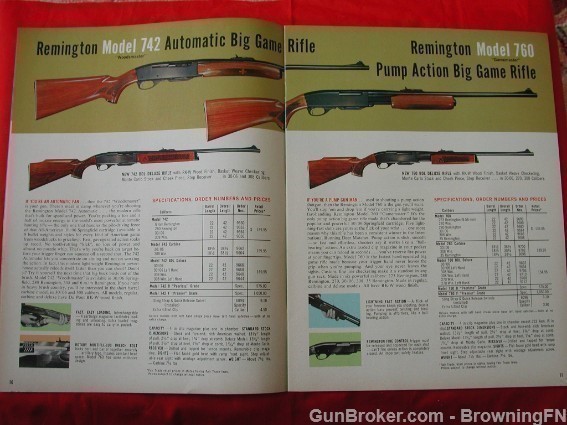 Orig Remington 1967 Catalog Model 1100 742 760-img-5