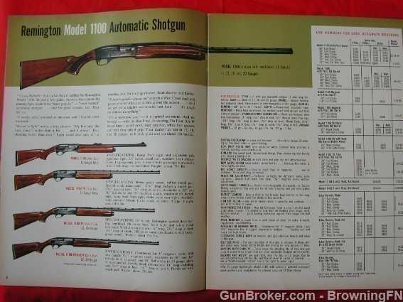 Orig Remington 1967 Catalog Model 1100 742 760-img-2