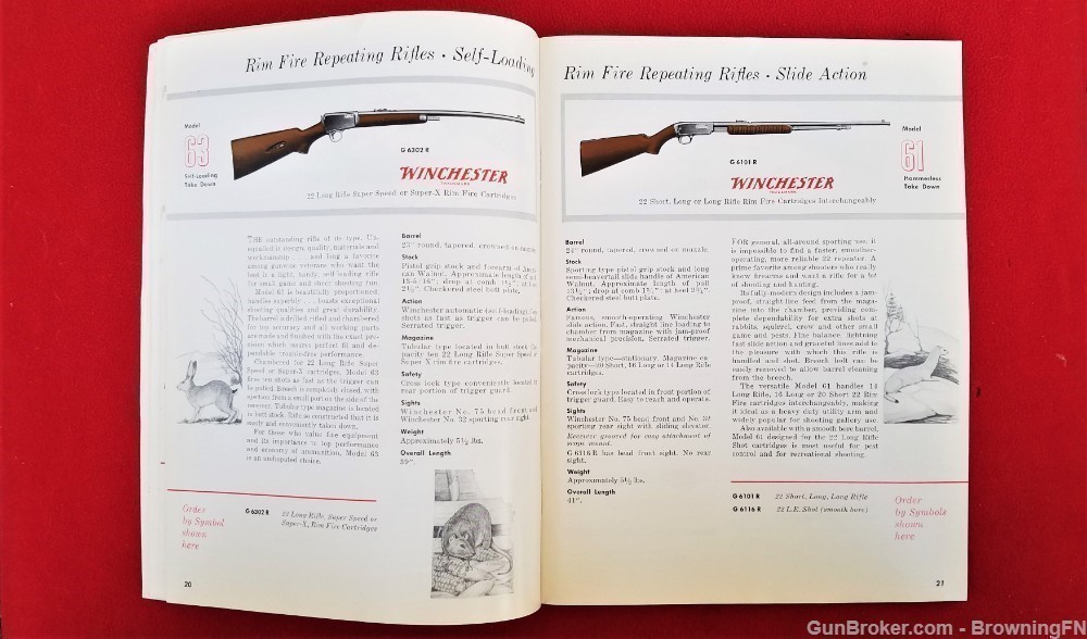Original Winchester Firearms Catalog 1955-img-3