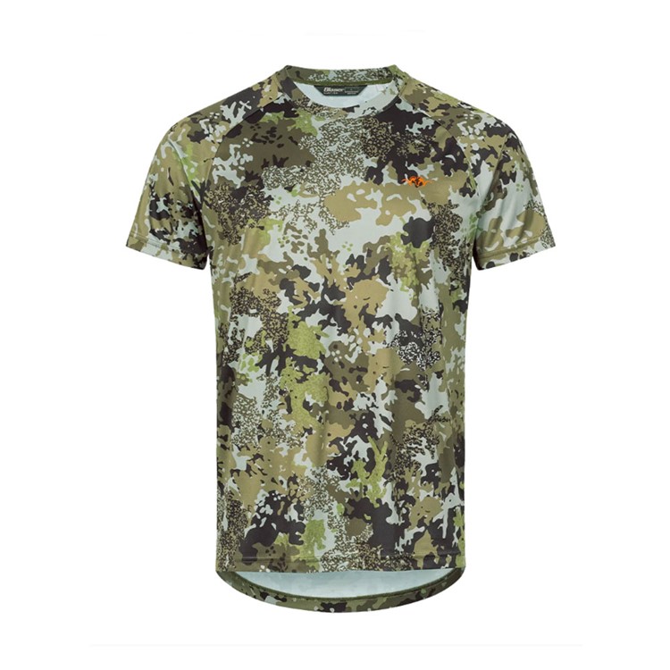BLASER Men's Function T-Shirt 21, Color: Huntec Camouflage, Size: L-img-1
