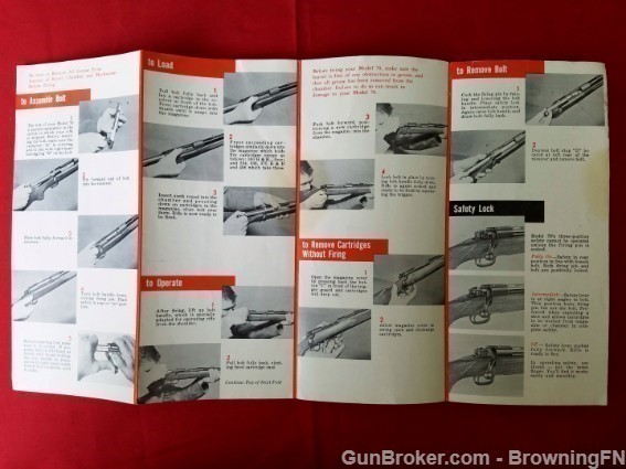 Orig Winchester Model 70 Owners Manual-img-1