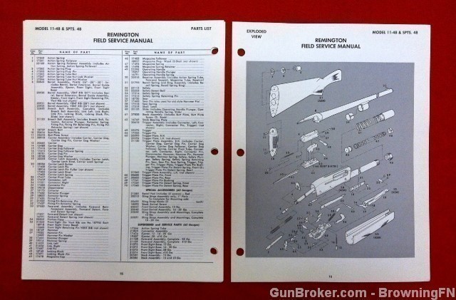 Orig Remington Model 11-48 Field Service Manual-img-1