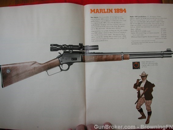Orig Marlin Catalog 1970 Model 1894 444 39A 39M-img-4