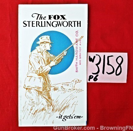 Original 1930s The Fox Sterlingworth Flyer-img-0