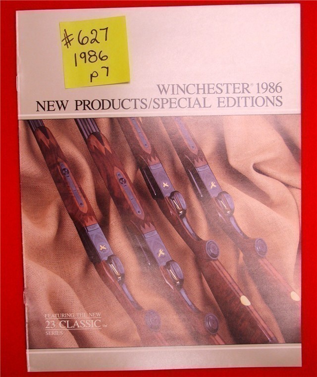 Orig Winchester 1986 Special Flyer Model 101 23-img-0