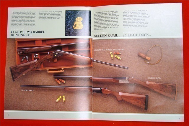 Orig Winchester 1986 Special Flyer Model 101 23-img-3