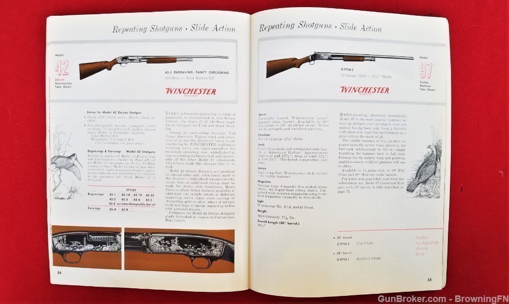 Original Winchester Firearms Catalog 1955-img-6