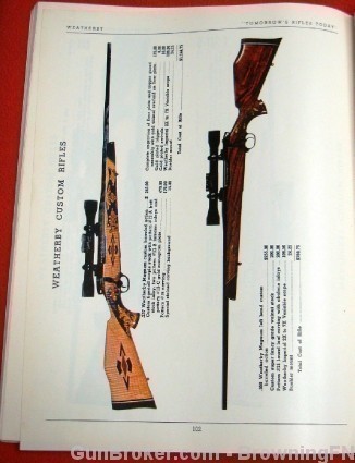 Orig 136 page Weatherby Catalog Edition 1971 1970-img-4