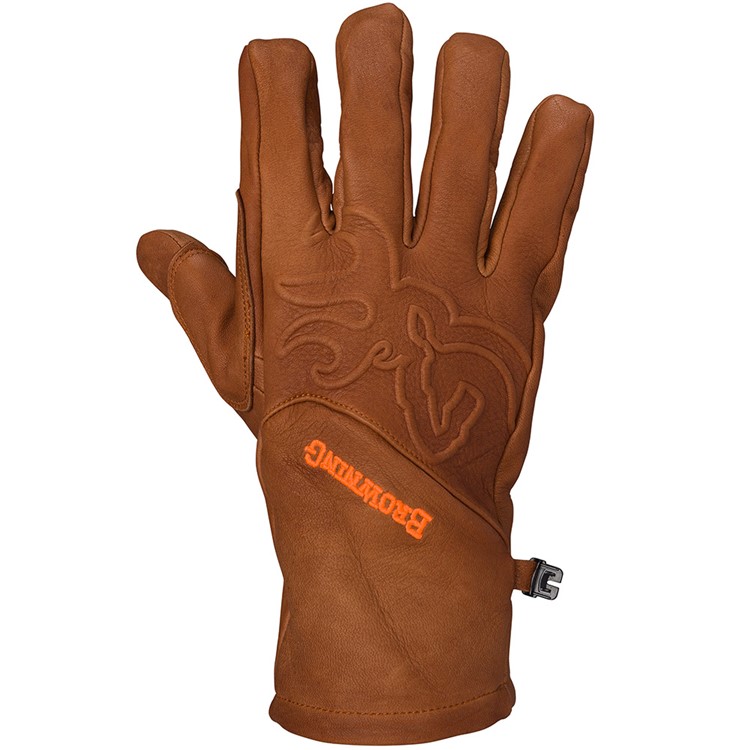 BROWNING Shooter's Gloves, Color: Tan, Size: S (3075014801)-img-1