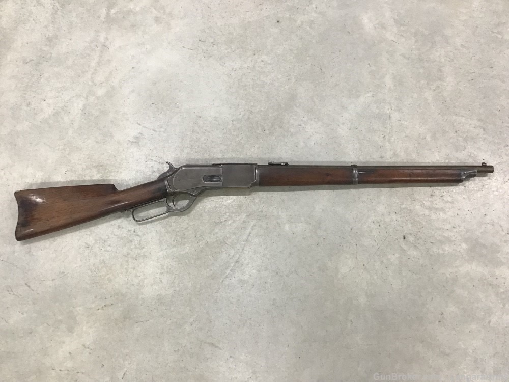 Winchester Model 1876 Saddle Ring Carbine .45-75 WCF 22” Barrel Made 1880-img-0