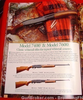 Orig Mint  Remington 1992 Catalog Model 700 11-87-img-10