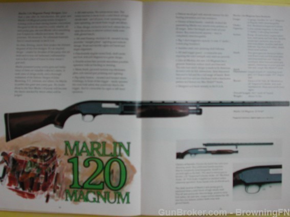 Orig Marlin 1972 Catalog Model Goose Gun-img-9