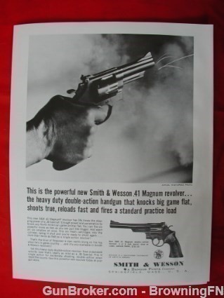 S&W Model 57 .41 Mag Magnum Intro Flyer Comparison-img-2