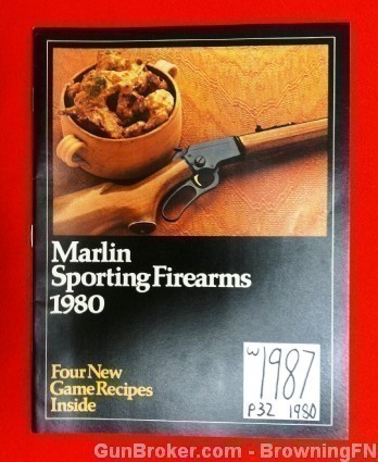 Orig Marlin Sporting Firearms Catalog 1980-img-0