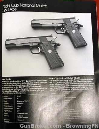 Orig 1980 Colt Catalog Model Pocket Navy, Police-img-5