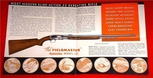 Orig Remington Intro Flyer Model 121 Fieldmaster-img-2