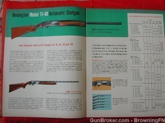 Orig Remington 1967 Catalog Model 1100 742 760-img-3