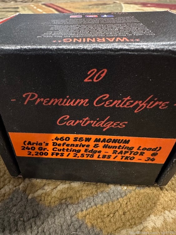 94 rounds of 460 S&W ammunition -img-4