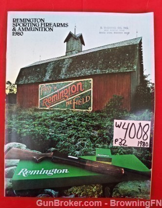Orig Remington Catalog 1980 Model 1100 870 788 700-img-0