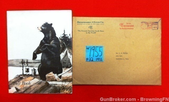 Orig Abercrombie & Fench 1955 Catalog w/ Envelope-img-0