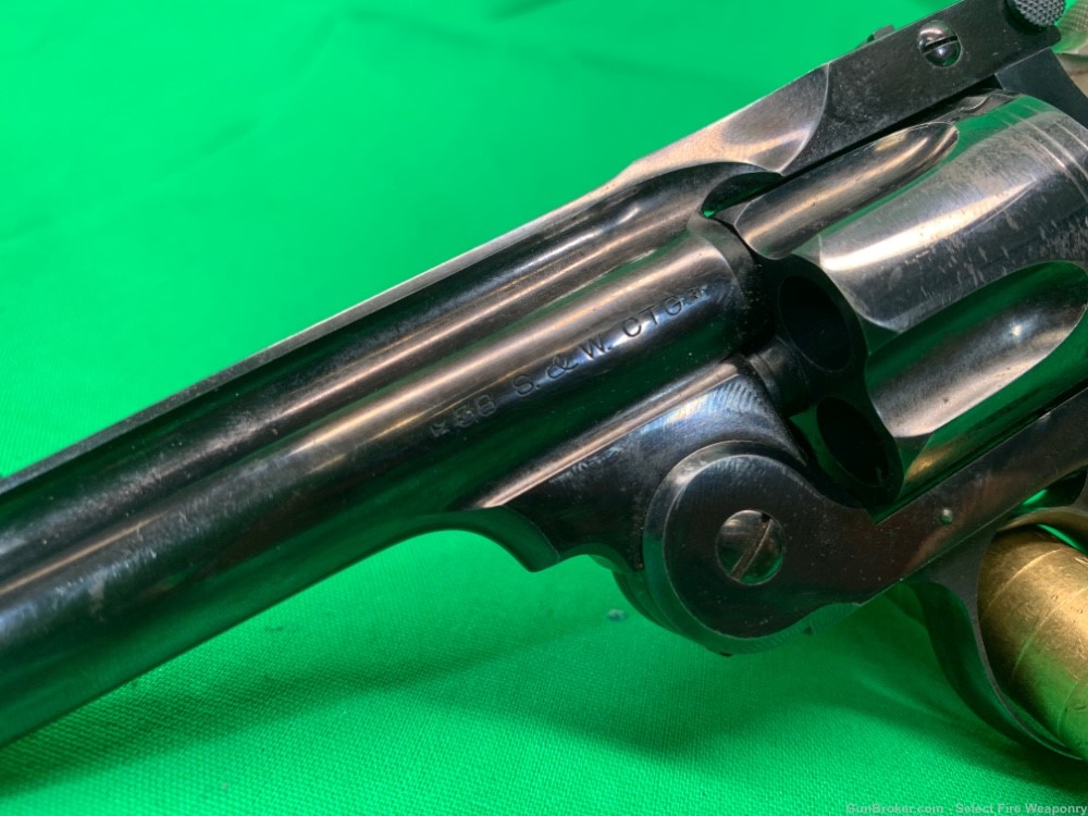 Smith and Wesson top break revolver .38 S&W -img-6