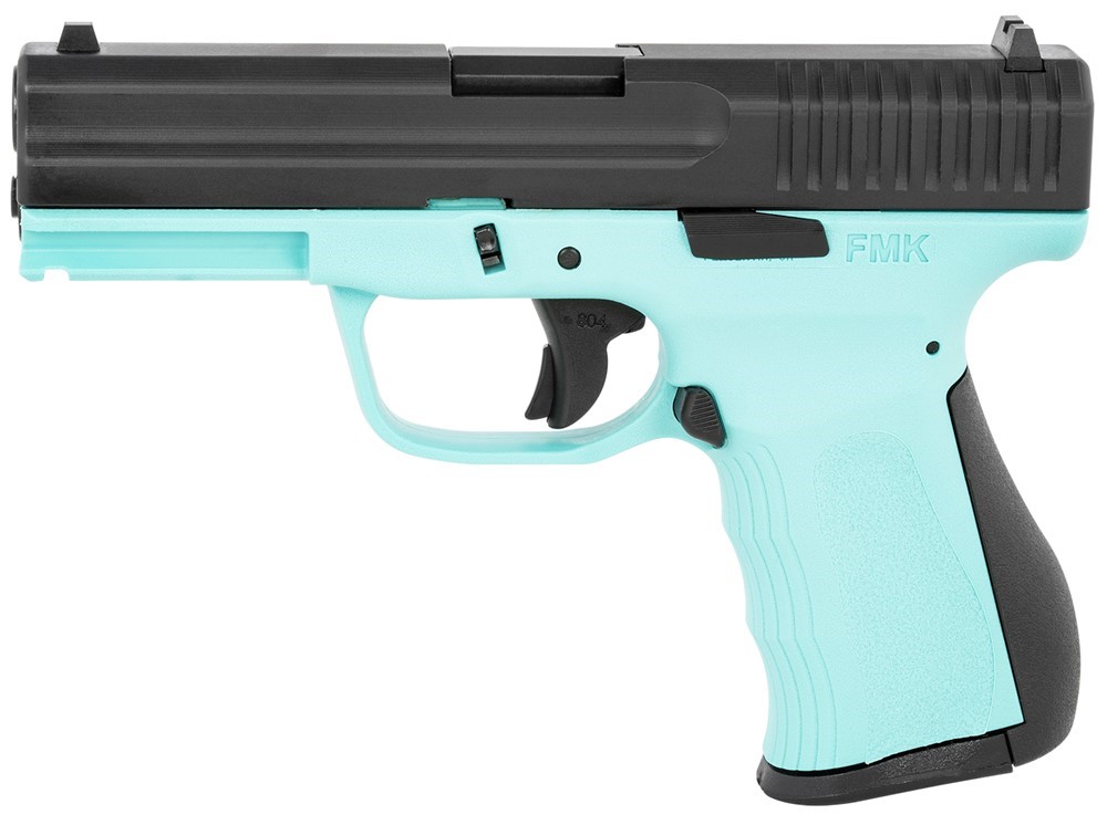 FMK 9C1 G2 9mm Luger Pistol 4 Blue Jay/Black G9C1G2TBSS-img-1
