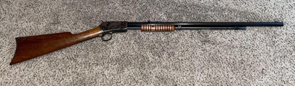 Winchester Model 1890 Slide Action Rifle (2nd Model) .22 WRF MFD 1911-img-1