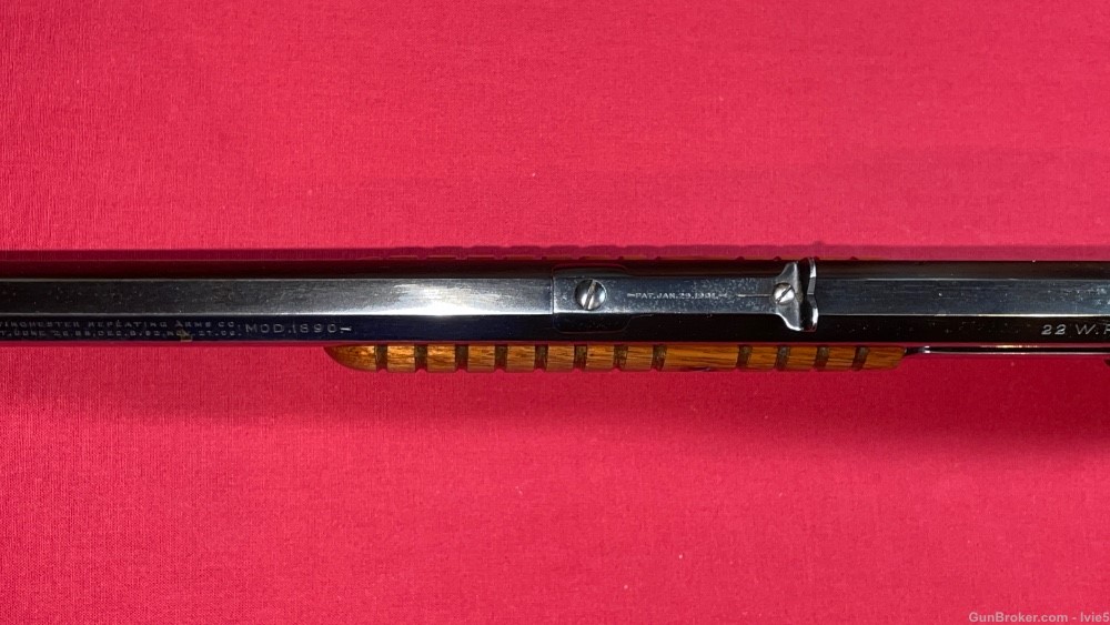 Winchester Model 1890 Slide Action Rifle (2nd Model) .22 WRF MFD 1911-img-16