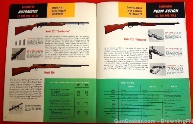 Orig Remington Catalog 1965 Model 700 1100-img-8