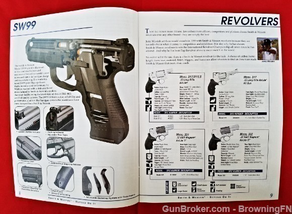 Orig Smith & Wesson Catalog 2000 All Models S&W-img-2