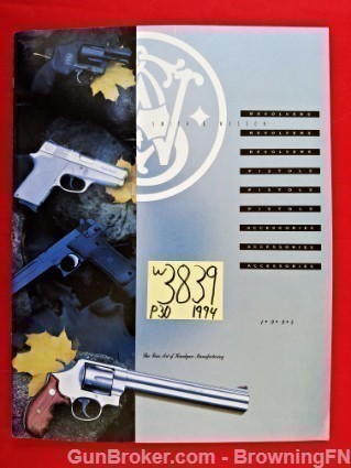 Original S&W Catalog 1994 All Models Smith & Wesson-img-0
