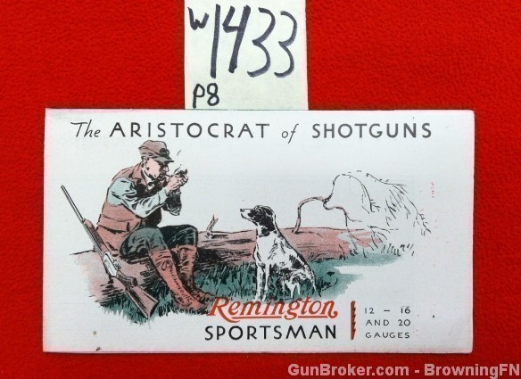 Orig Remington Sportsman Flyer 12 & 20 Gauge-img-0