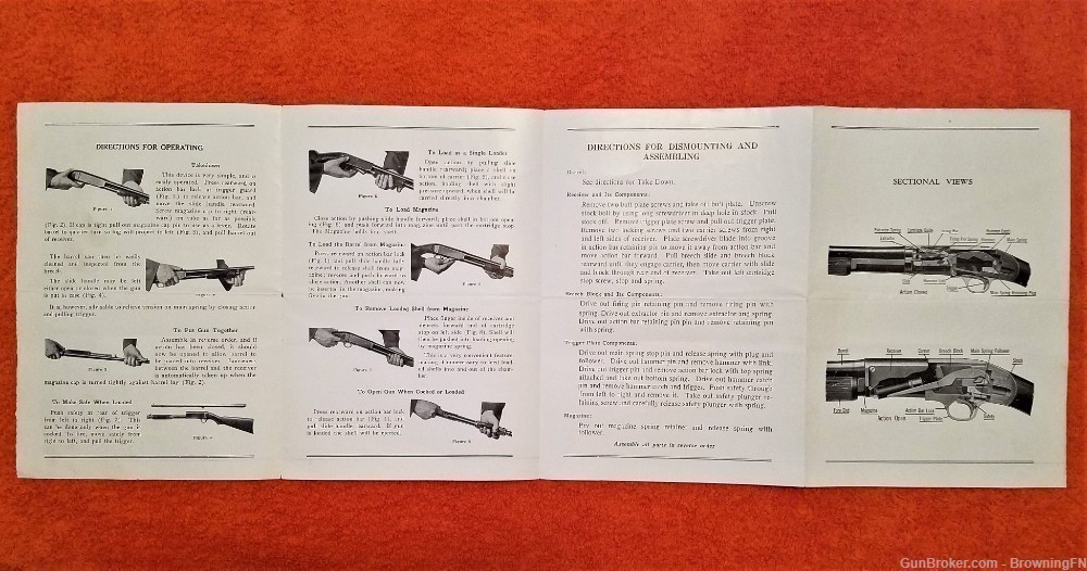 Original Remington Model 17 Repeating Shotgun Owners Instruction Manual-img-2