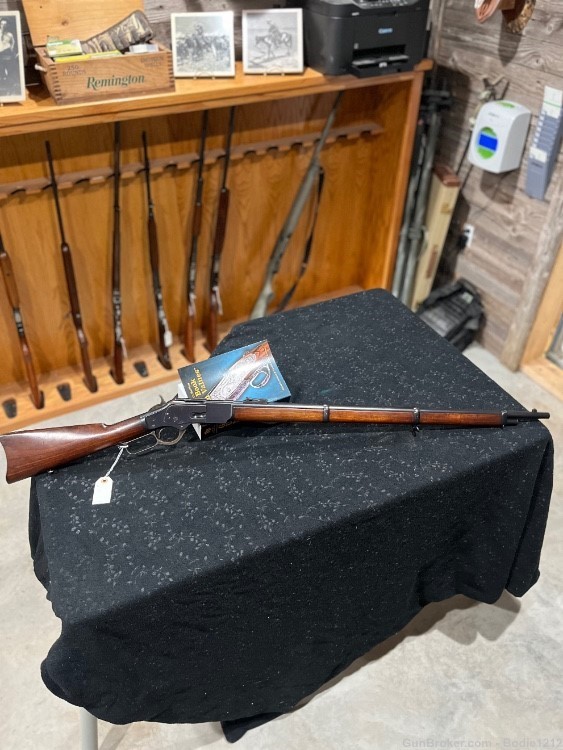 1873 Winchester Musket RARE CONDITION 44 cal-img-0