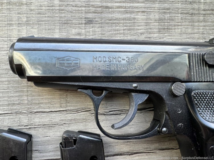 WTS: EXCELLENT FEG SMC-380 Pistol W/ 2 Magazines and Manual-img-3