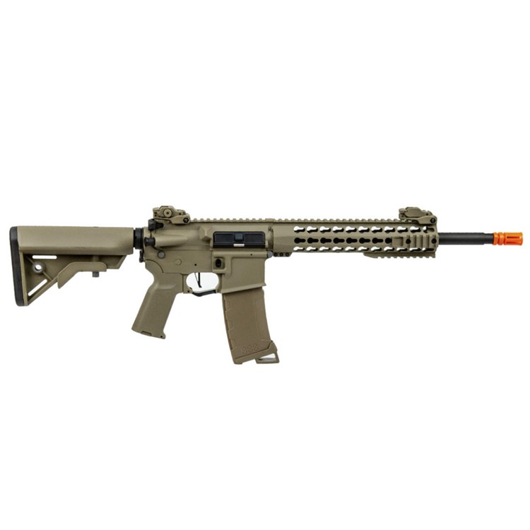 LANCER TACTICAL Gen3 10in Keymod Airsoft M4 Carbine Tan AEG Rifle LT-19T-G3-img-2