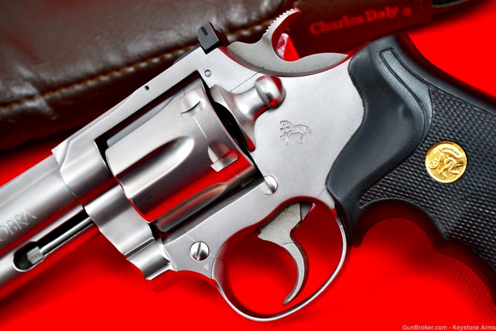 Awesome 1988 Colt King Cobra 4" .357 Magnum Stainless Snake Gun-img-3